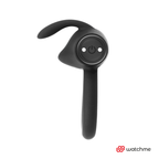 BLACK&SILVER - ANELLO PER EREZIONE AGRON CON TELECOMANDO WATCHME