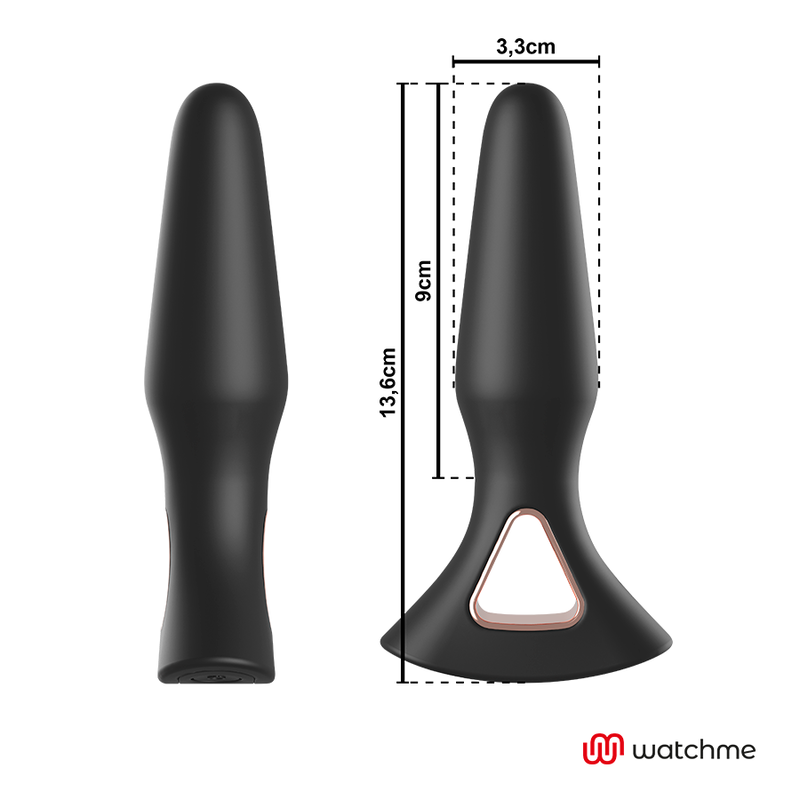 ANBIGUO - WATCHME VIBRATORE TELECOMANDATO ANAL PLUG ALEXANDRU