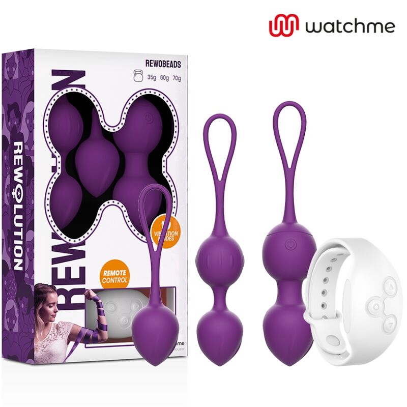 REWOLUTION - REWOBEADS SFERE VIBRANTI TELECOMANDATE CON TECNOLOGIA WATCHME