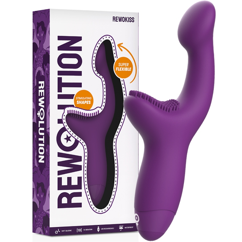 REWOLUTION - VIBRATORE REWOKISS STIMOLATORE DI PUNTI