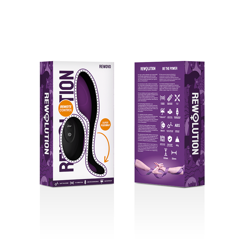 REWOLUTION - REWOVO TELECOMANDO VIBRATORE UOVA