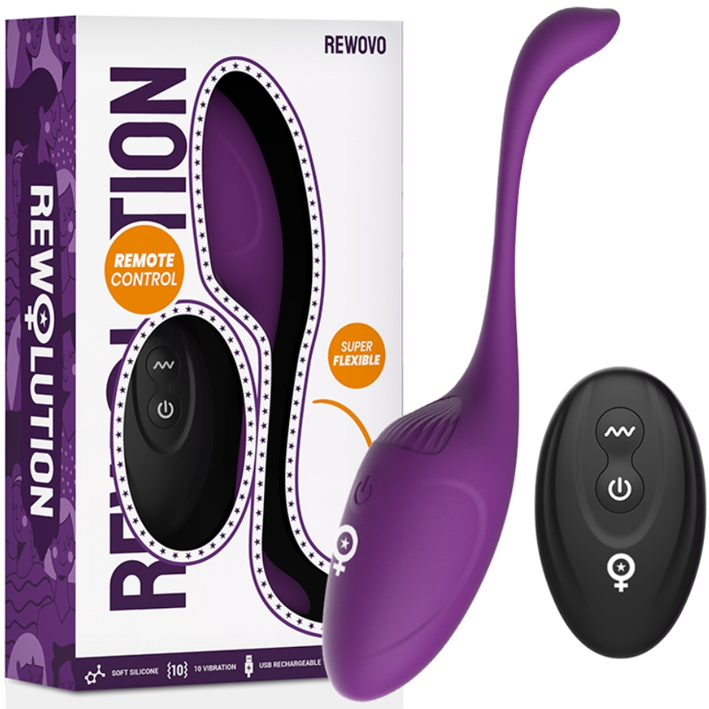 REWOLUTION - REWOVO TELECOMANDO VIBRATORE UOVA