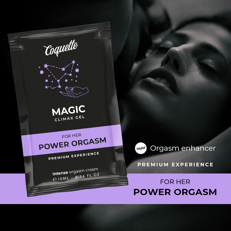 COQUETTE CHIC DESIRE - GEL CLIMAX POCKET MAGIC GEL MIGLIORANTE DELL'ORGASMO PER LUI 10 ML