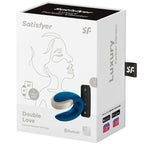 SATISFYER - VIBRATORE DOPPIO LOVE LUXURY PARTNER BLU