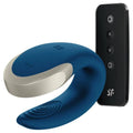 SATISFYER - VIBRATORE DOPPIO LOVE LUXURY PARTNER BLU