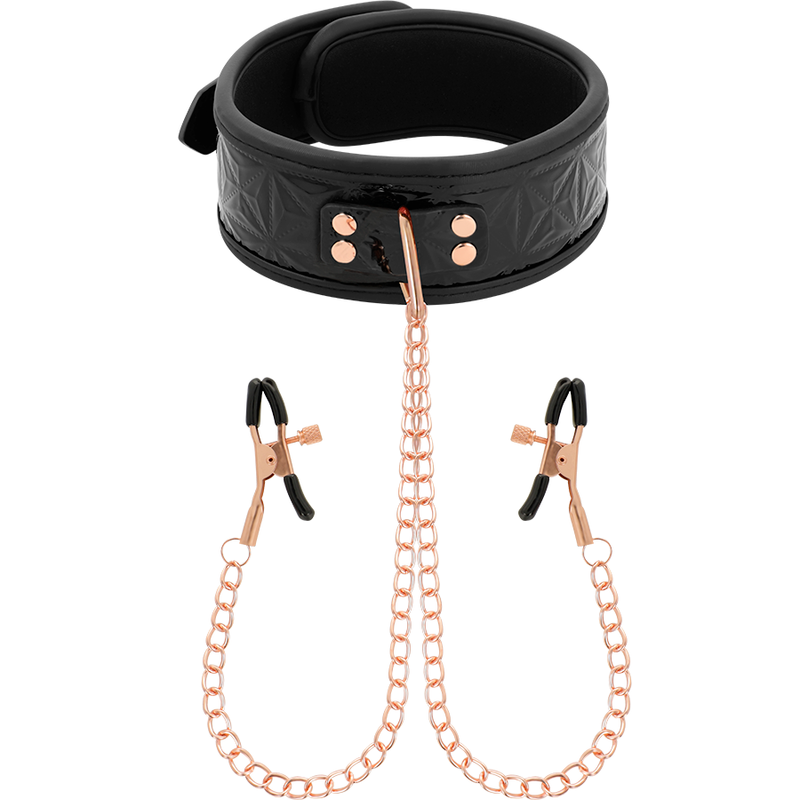 COLLIER BEGME BLACK EDITION AVEC PINCES À TÉTONS