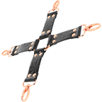 BEGME - BLACK EDITION CRAVATTA IN PELLE VEGANA
