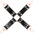 BEGME - BLACK EDITION CRAVATTA IN PELLE VEGANA