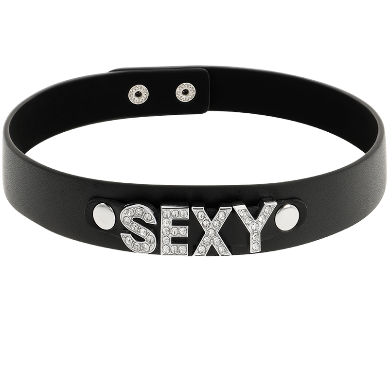 COQUETTE CHIC DESIRE - GIROCOLLO SEXY IN PELLE VEGAN