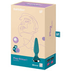 SATISFYER - ILICIOUS VIBRATOR PLUG 1 GREEN PLUG