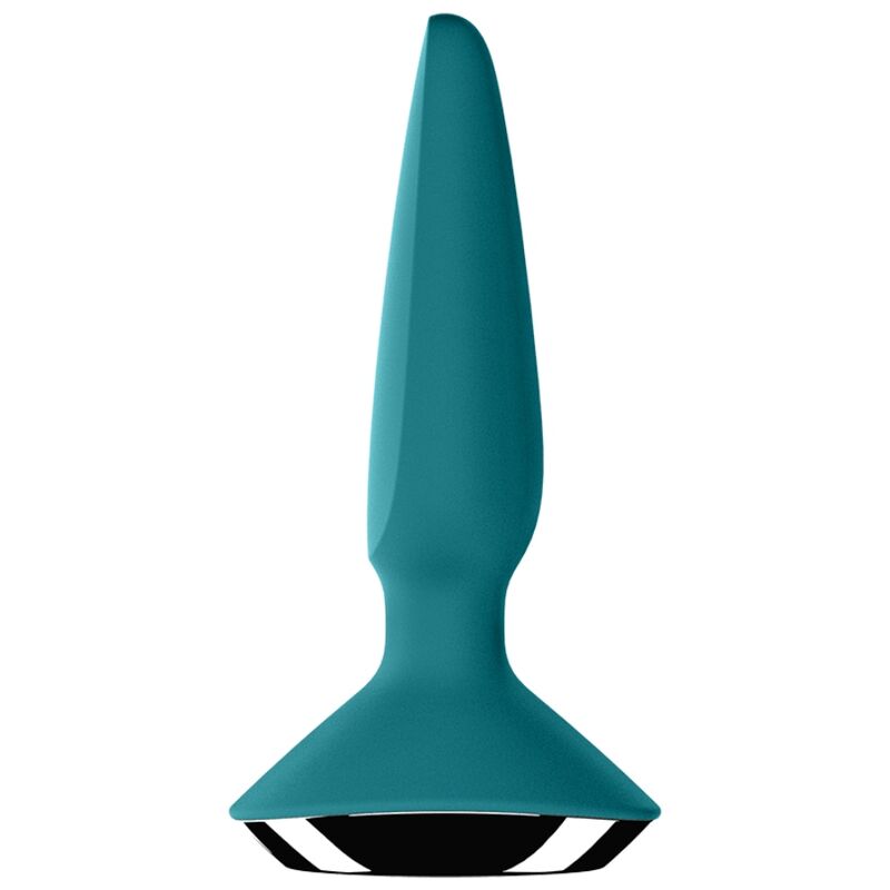 SATISFYER - ILICIOUS VIBRATOR PLUG 1 GREEN PLUG