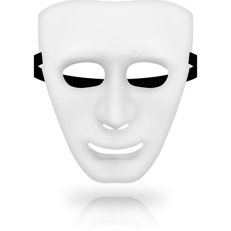 OHMAMA - MASCHERE MASCHERA BIANCA TAGLIA UNICA