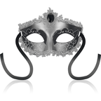 OHMAMA - MASCHERE MASCHERA GRIGIO NERO DIAMANTE