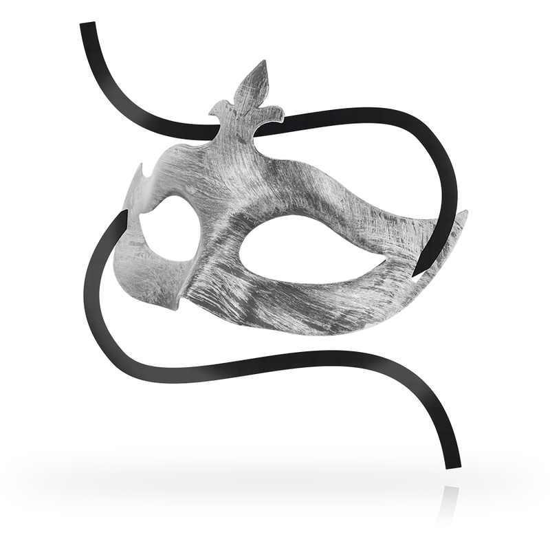 OHMAMA - MASQUES MASCHERA FIORE DI LIGGI ARGENTO