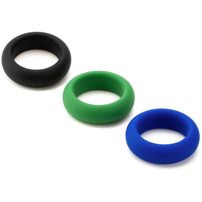 JE JOUE - SET DE ANILLOS PENEANOS DE SILICONA