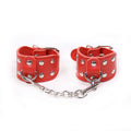OHMAMA FETISH - ADJUSTABLE CUFFS WITH METAL CHAIN