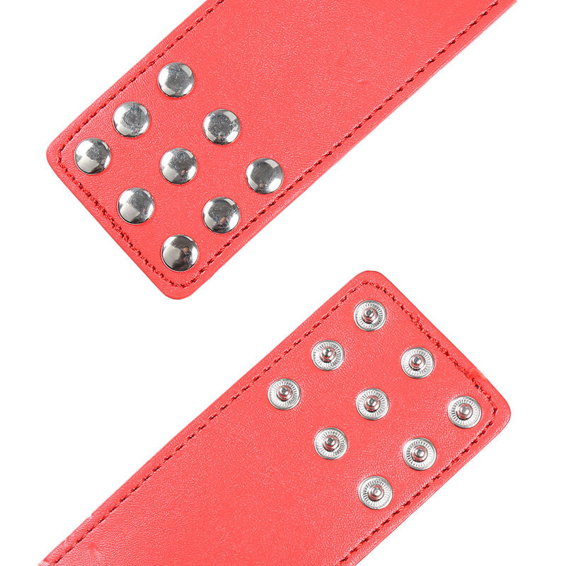 OHMAMA FETISH - MANETTE ROSSE CON CHIUSURA A PRESSIONE
