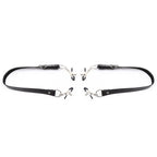 OHMAMA FETISH - PINZAS PARA CLÍTORIS CON CORREAS PARA LAS PIERNAS
