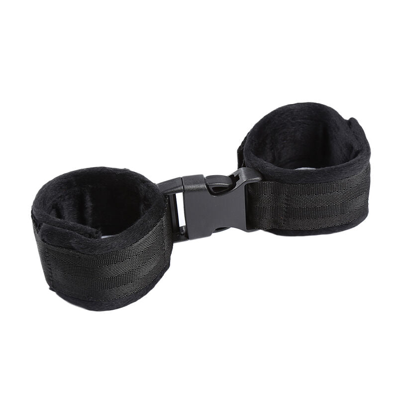 OHMAMA FETISH - CHIUSURA A GANCIO E ANELLO CINTURINI DA POLSO IN NYLON