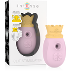 INTENSE - CLITORAL STIMULATOR 10 SUCTION AND LICKING MODES - PINK