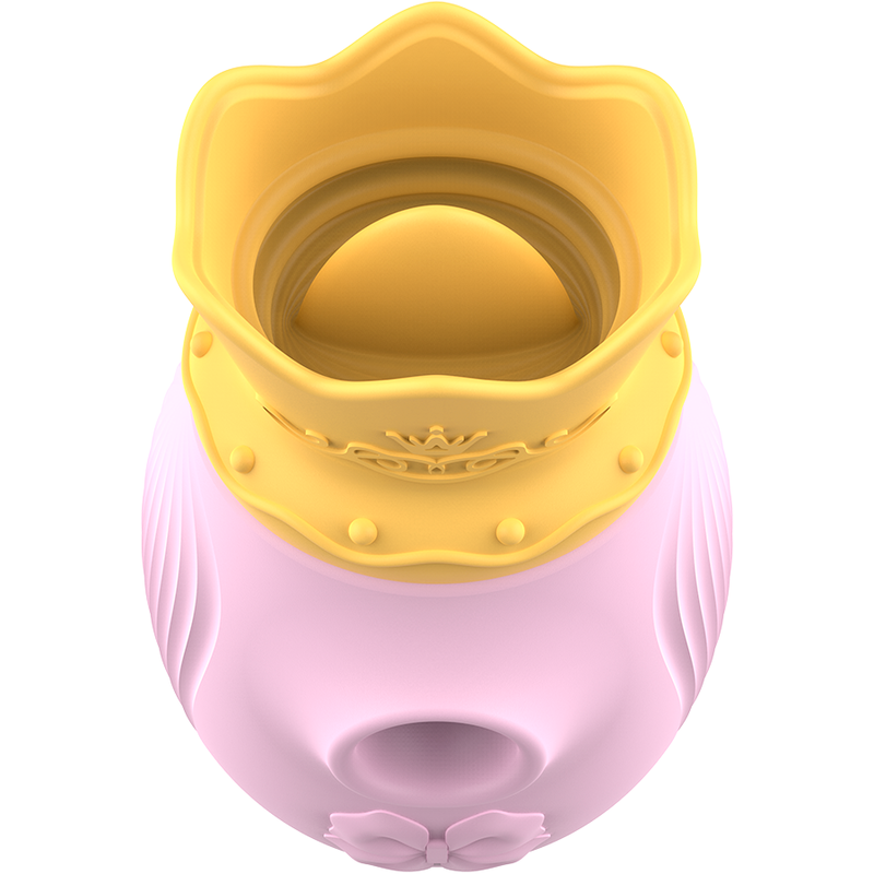 INTENSE - CLITORAL STIMULATOR 10 SUCTION AND LICKING MODES - PINK