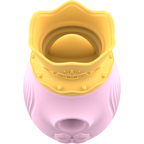 INTENSE - CLITORAL STIMULATOR 10 SUCTION AND LICKING MODES - PINK