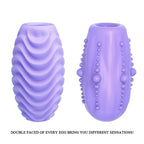 PRETTY LOVE - UOVO MASTURBATORE LILAS DOPPIA FACCIA