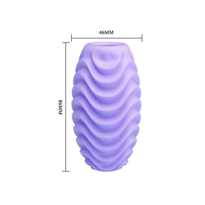 PRETTY LOVE - UOVO MASTURBATORE LILAS DOPPIA FACCIA