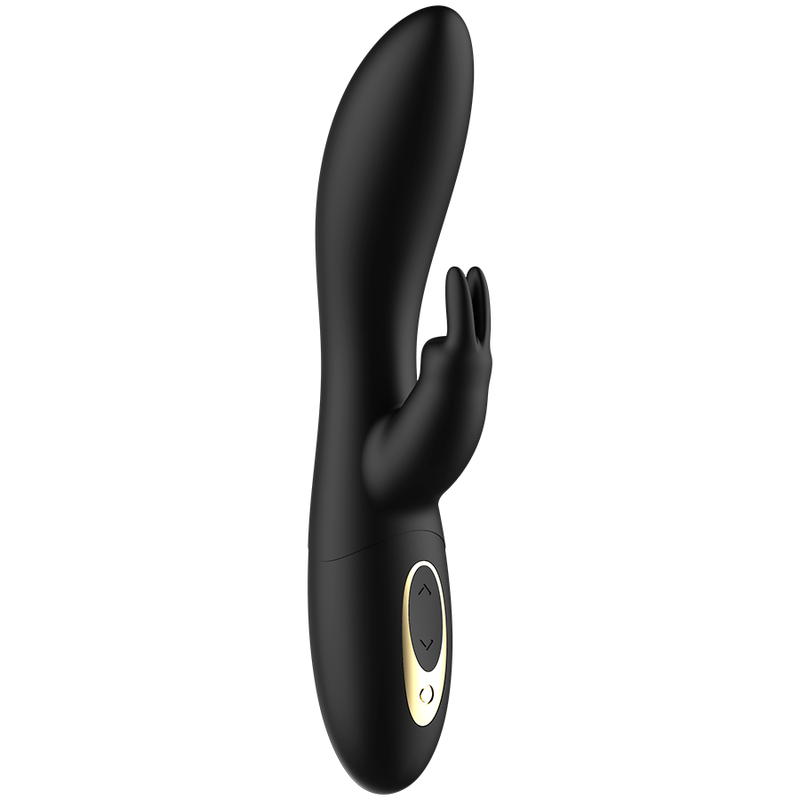 IBIZA - POTENTE VIBRADOR GIRATORIO PERLADO CON CONEJO