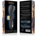 IBIZA - POTENTE VIBRADOR GIRATORIO PERLADO CON CONEJO