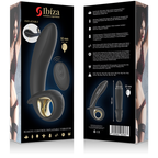 IBIZA - VIBRADOR ANAL/VAGINAL HINCHABLE POTENTE CON MANDO A DISTANCIA
