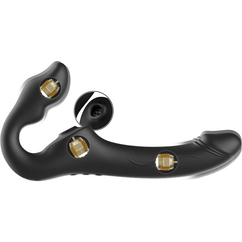 IBIZA - STRAPLESS VIBRATOR REMOTE CONTROL 3 MOTORS 1000 COMBINATIONS.