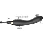 IBIZA - ESTIMULADOR DE CLÍTORIS Y VIBRADOR DE PUNTO G INTERCAMBIABLES