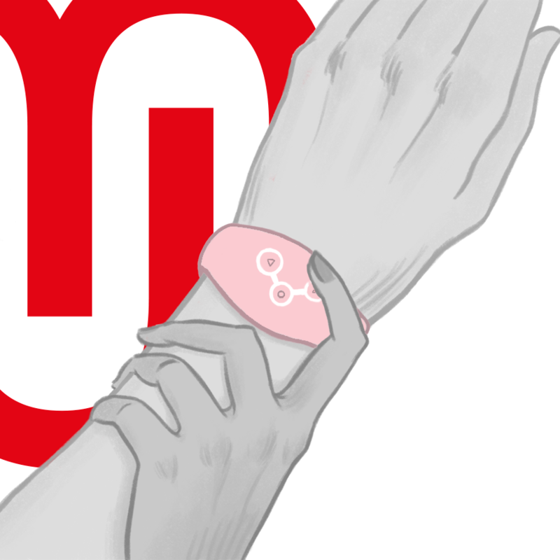WATCHME - OROLOGIO CON TECNOLOGIA WIRELESS ROSA TENERO