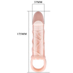 BAILE - GUAINA DI ESTENSIONE DEL PENE CON CINTURINO PER TESTICOLI 13,5 CM