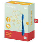 SATISFYER - VIBRATORE MULTI ELASTICO GAME BLU