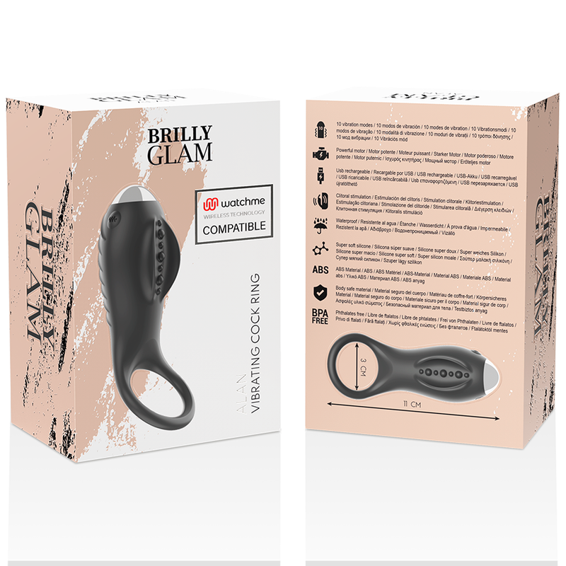 BRILLY GLAM - ALAN RING + WATCHME REMOTE