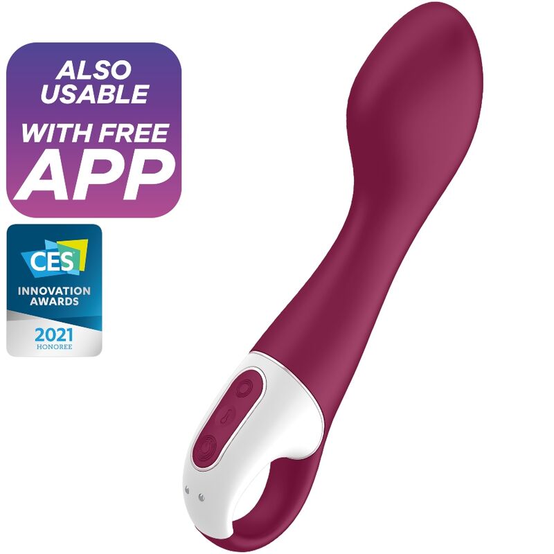 SATISFYER - VIBRATORE PUNTO G HOT
