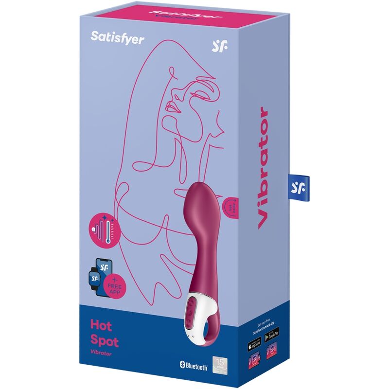 SATISFYER - VIBRATORE PUNTO G HOT