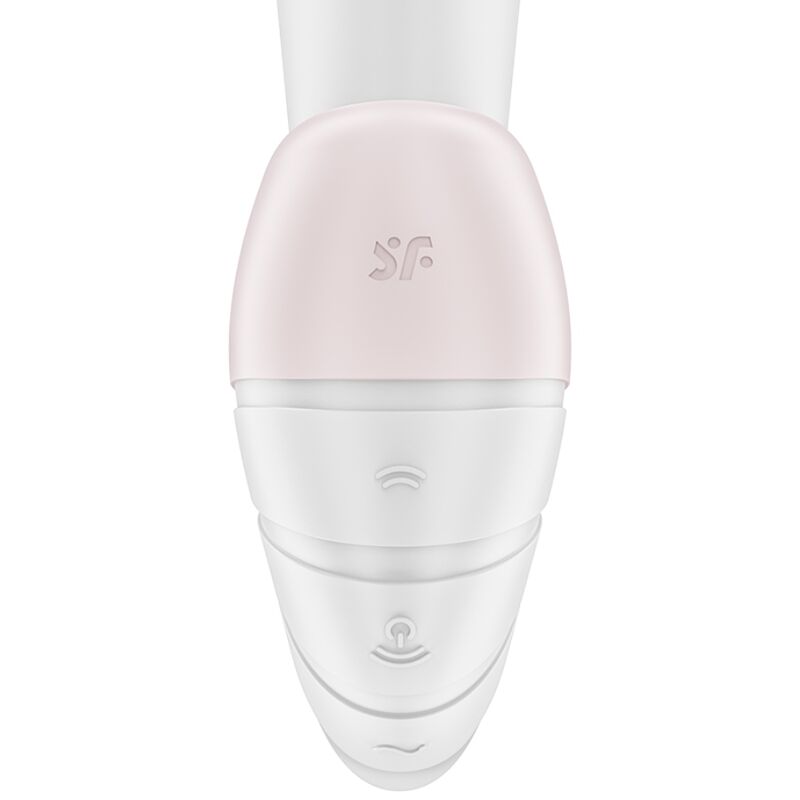 SATISFYER - SUPERNOVA ESTIMULADOR POR PULSOS DE AIRE Y VIBRACIÓN BLANCO