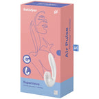 SATISFYER - SUPERNOVA ESTIMULADOR POR PULSOS DE AIRE Y VIBRACIÓN BLANCO