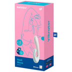 SATISFYER - HEAT WAVE VIBRATOR WHITE