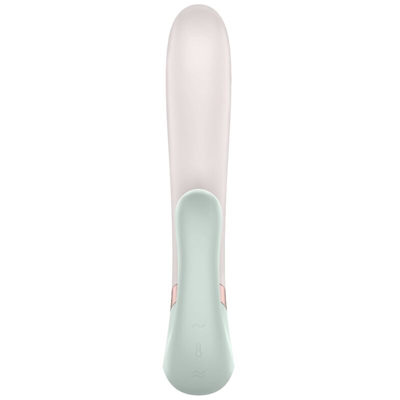 SATISFYER - HEAT WAVE VIBRATOR WHITE