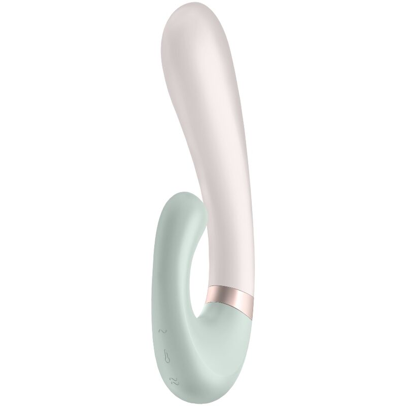 SATISFYER - HEAT WAVE VIBRATOR WHITE