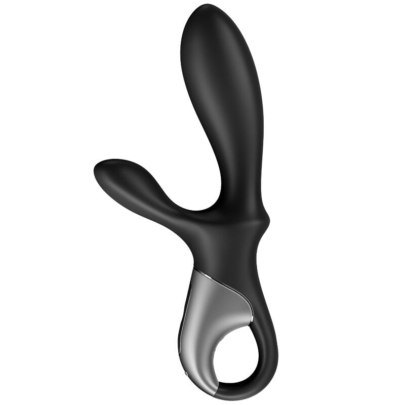 SATISFYER - APPLICAZIONE HEAT CLIMAX+ VIBRATORE ANALE NERO
