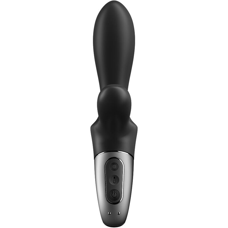 SATISFYER - APPLICAZIONE HEAT CLIMAX+ VIBRATORE ANALE NERO