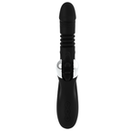 BLACK&SILVER - VIBROMASSAGGIATORE BUNNY REED UP & DOWN
