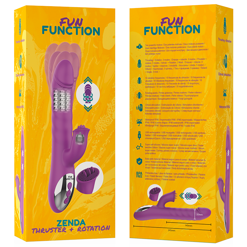 FUN FUNCTION - ZENDA THRUSTER AND ROTATION