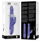 MR BOSS - ARTURO VIBROMASSAGGIATORE ROTANTE + TELECOMANDO WATCHME