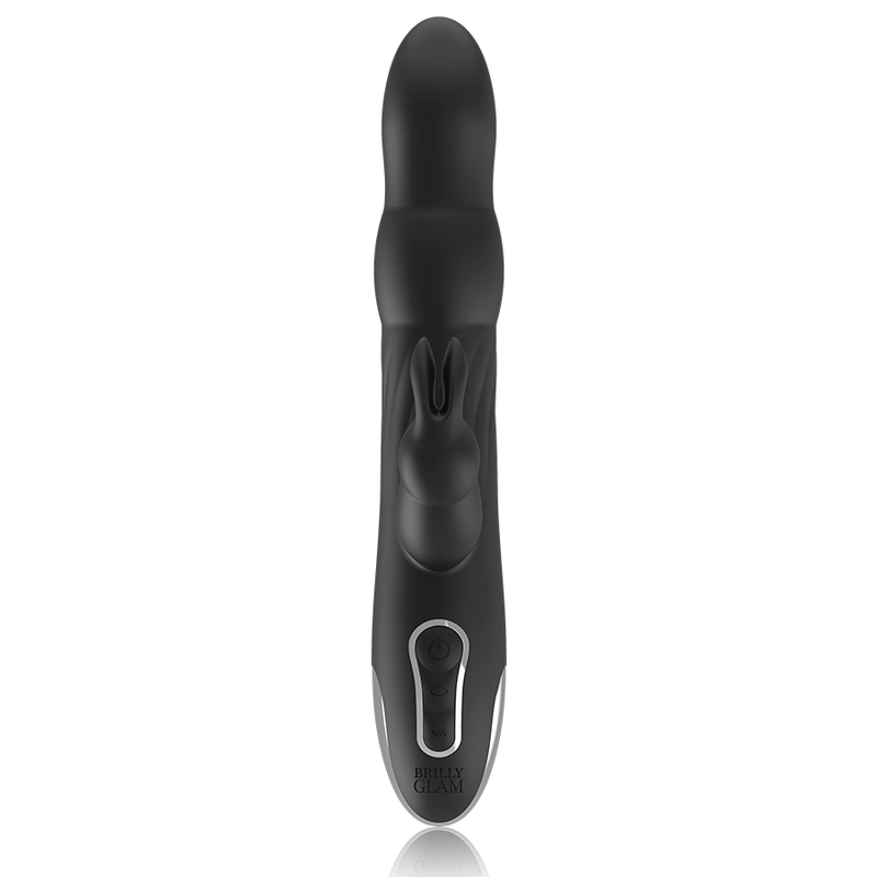 BRILLY GLAM - MOEBIUS VIBRATORE RABBIT E ROTANTE + TELECOMANDO WATCHME